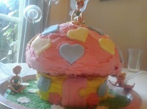 Toadstool cake