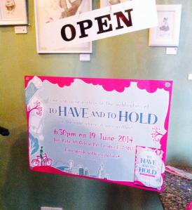 to have and to hold book launch 10