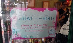 to have and to hold book launch 2